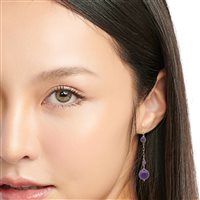 Boucles d'oreilles Cianfrone Gioielli Femme in Or Ametista 121000045263 - 121000045263